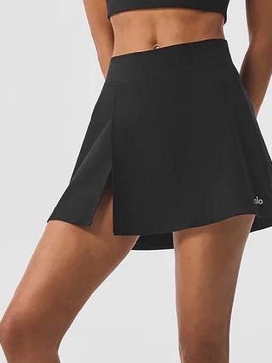 ALO Yoga Dresses & Skirts - ALO Yoga Black Athletic Skirt